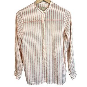 Burberry Brit Silk Button Down Shirt